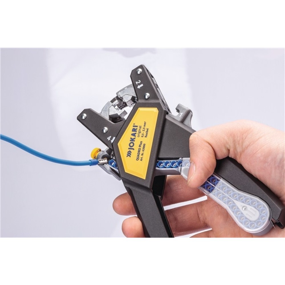 N° de l'image du produit 6 : Pince à dénuder automatique QUADRO Plus longueur 259 mm 0,5-2,5 mm² JOKARI