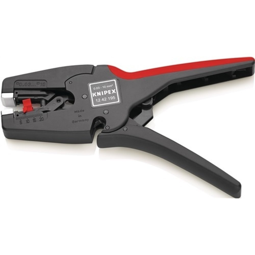 Illustration du produit: Pince à dénuder automatique MultiStrip® 10 longueur 195 mm 0,03-10 (AWG 32-7) mm