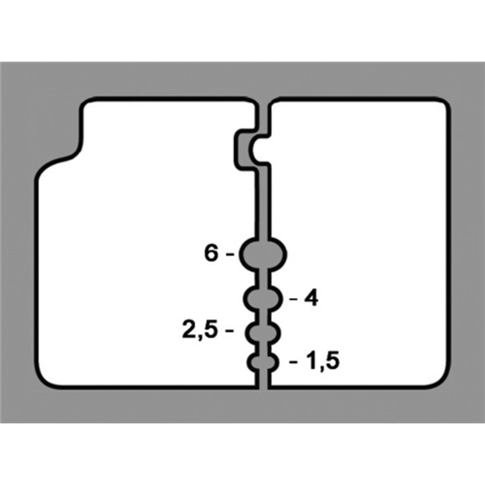 N° de l'image du produit 2 : Pince à dénuder de précision longueur 195 mm gaines multicomposant 0,14-6 (AWG 2