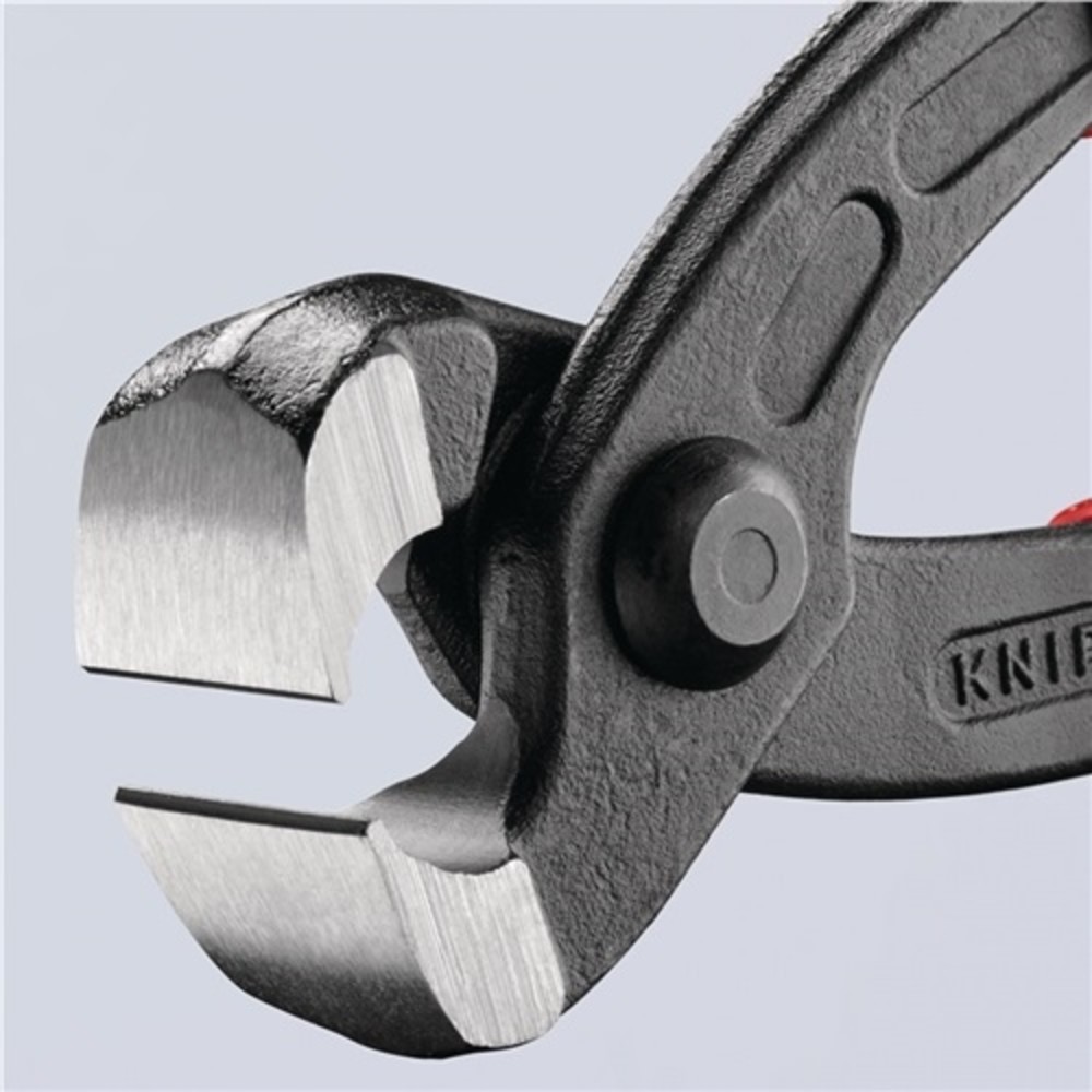 N° de l'image du produit 6 : Pince pour tuyaux souples longueur totale 220 mm tête noire atramentée revêt. pl
