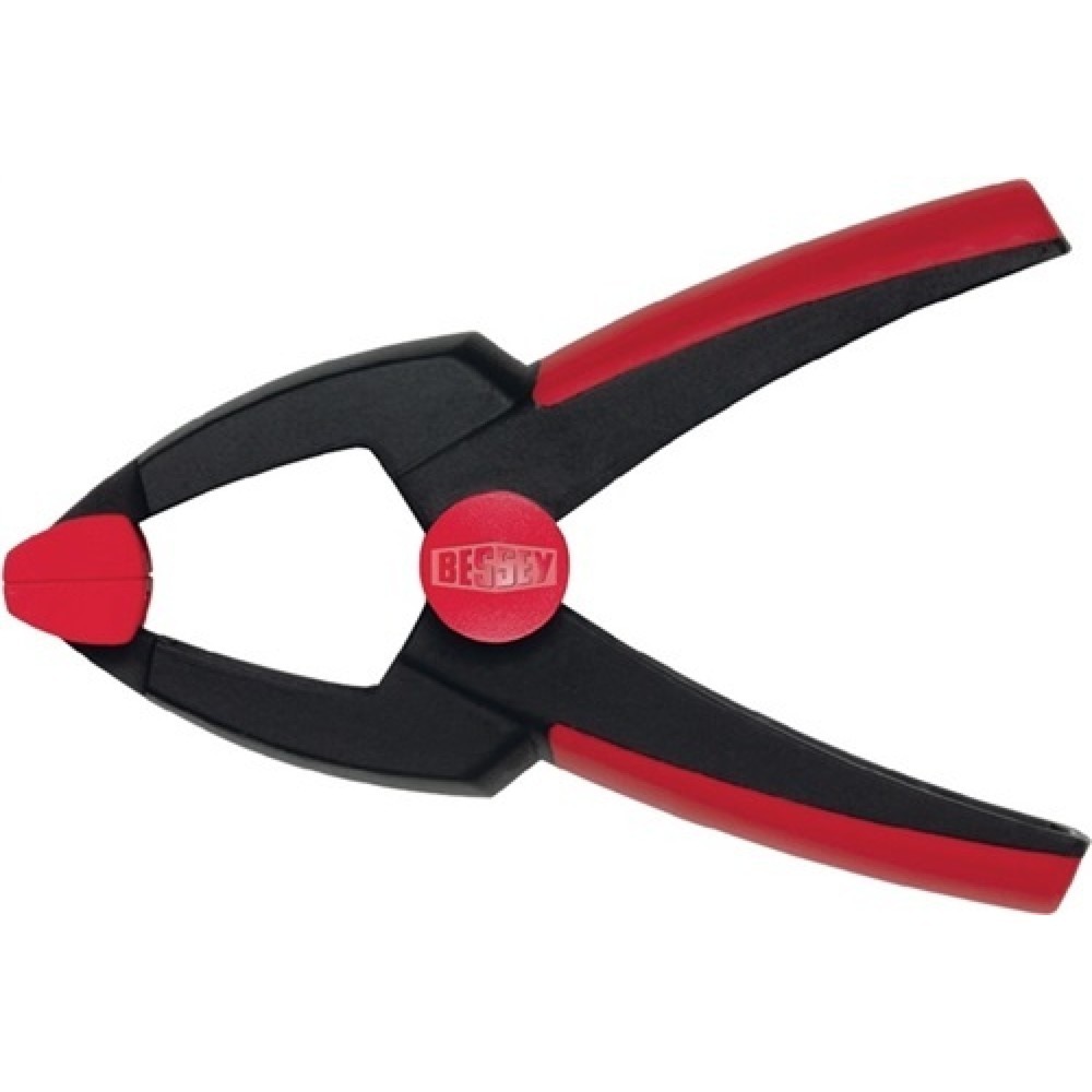 N° de l'image du produit 1 : Presse à ressort Clippix XC envergure maxi. 25 mm plastique col de cygne 30 mm B