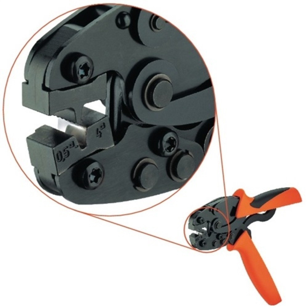 N° de l'image du produit 5 : Pince à sertir PZ 4 longueur 200 mm 0,5-4 (env. AWG 20... 12) mm² WEIDMÜLLER