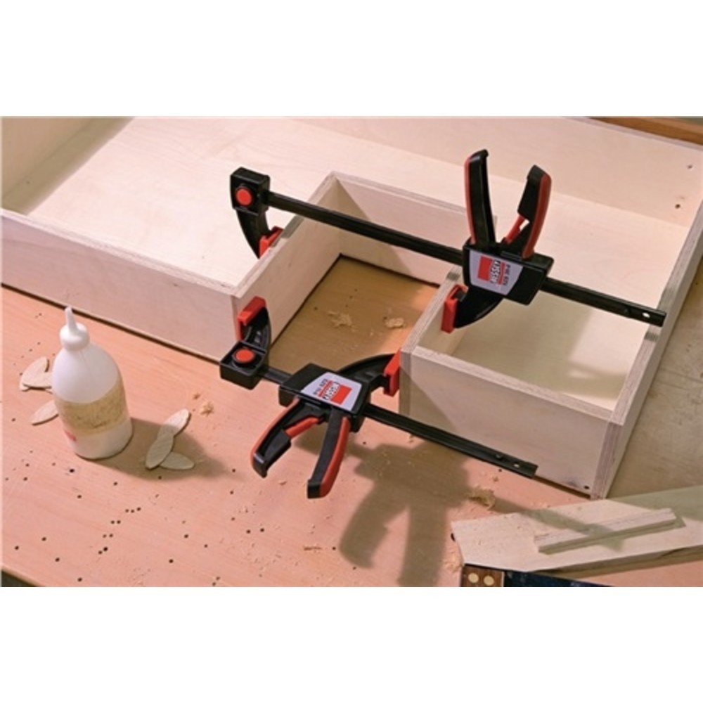 N° de l'image du produit 2 : Serre-joints une main EZS envergure 150 mm col de cygne 80 mm écartement 170-360
