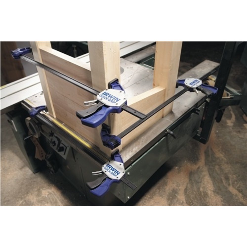 N° de l'image du produit 3 : Serre-joints une main Quick Grip XP envergure 150 mm col de cygne 92 mm écarteme