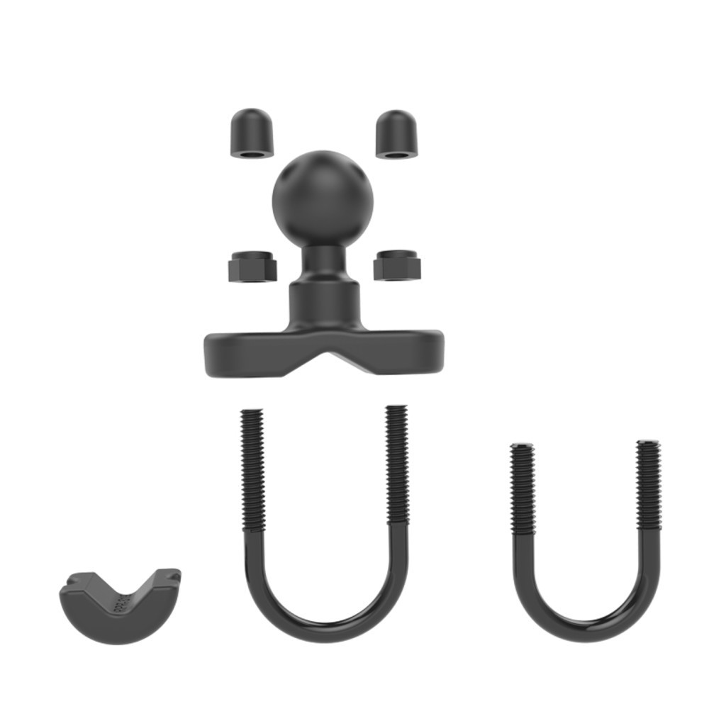 N° de l'image du produit 2 : RAM Mounts Pince à vis, B-ball (1 pouce), pour diamètre 12,7-31,8 mm, support en U galvanisé