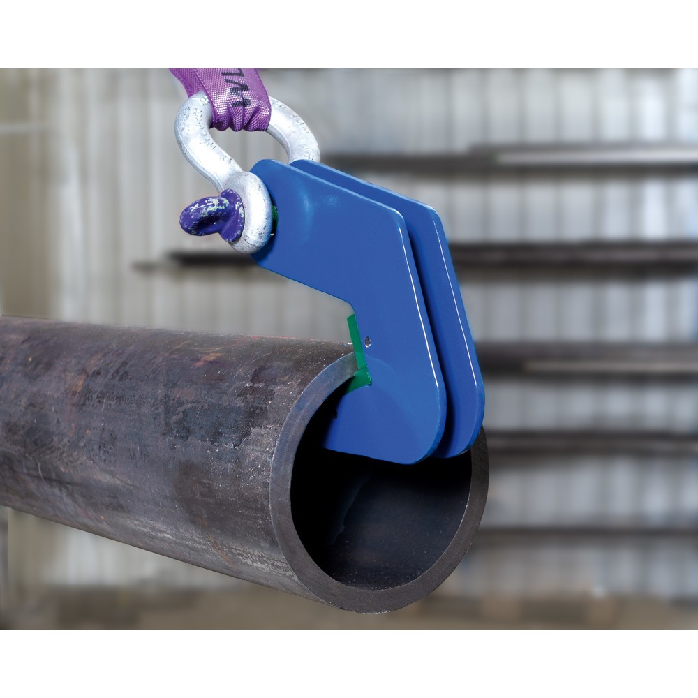 N° de l'image du produit 2 : Pince de levage pour tuyaux PLANETA PPC-1,5 capacité de charge 1 500 kg