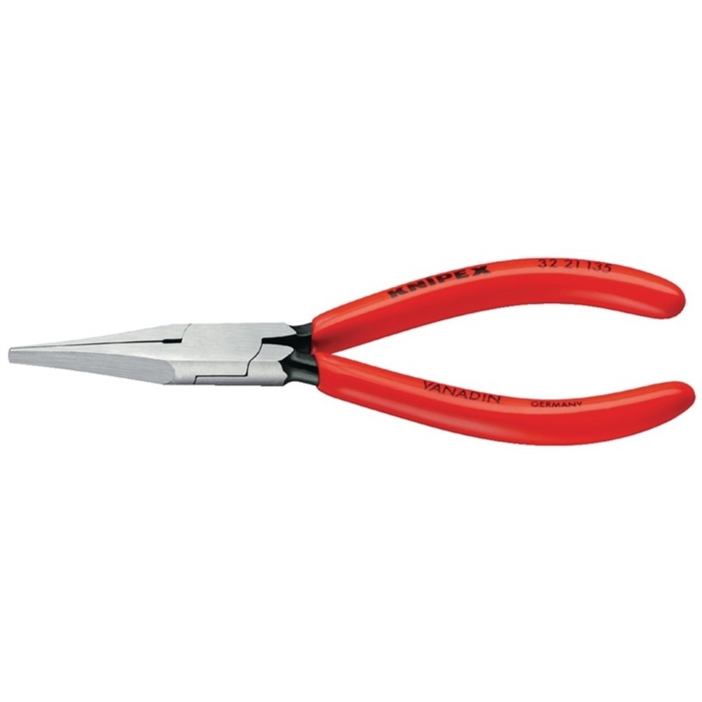 N° de l'image du produit 2 : Pince d'ajustage longueur 135 mm droit plat revêtement en plastique KNIPEX