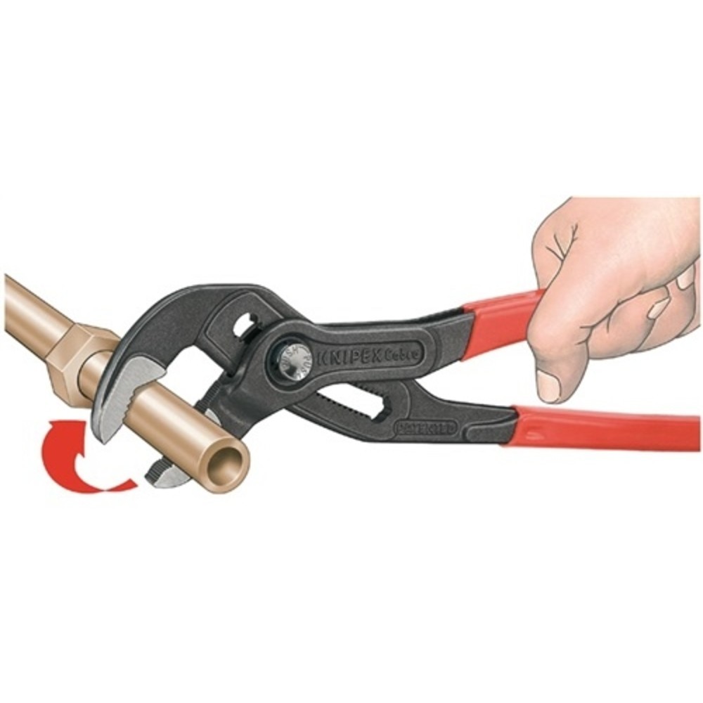N° de l'image du produit 2 : Pince multiprises Cobra® longueur 250 mm envergure 46 mm chromé gaines multicomp