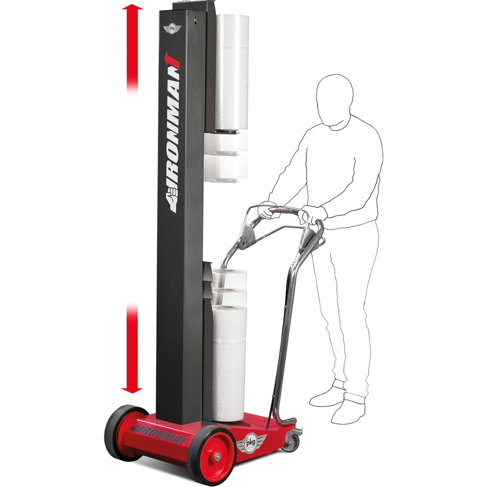 Produktabbildung: PKG manueller Stretchroboter Ironman 19 MB