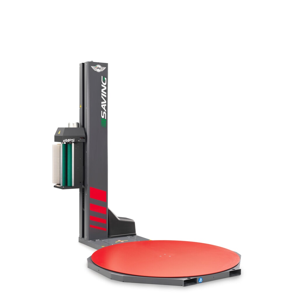 PKG Palettenwickler Saving, Drehteller Ø 1.650 mm, geschlossen, 20 EB Produktabbildung: PKG Palettenwickler Saving, Drehteller Ø 1.650 mm, geschlossen, 20 EB