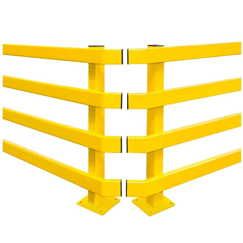 Número de imagen del producto 9: Placas protectoras de perfil en C, aplicación en exteriores, galvanizadas + revestimiento plástico, longitud 2.000 mm
