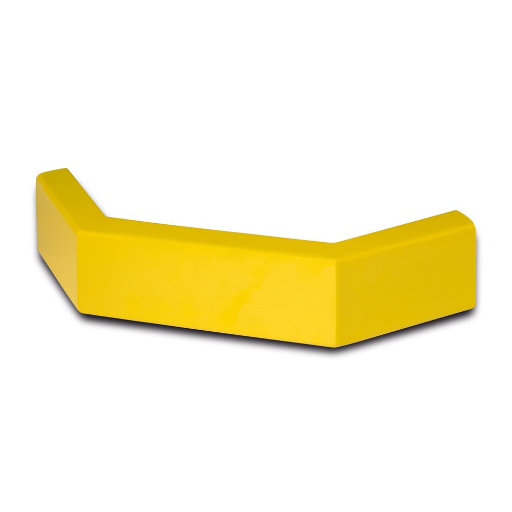 Imagen del producto: Placas protectoras con perfil en C, esquineras, con revestimiento plástico, amarillo