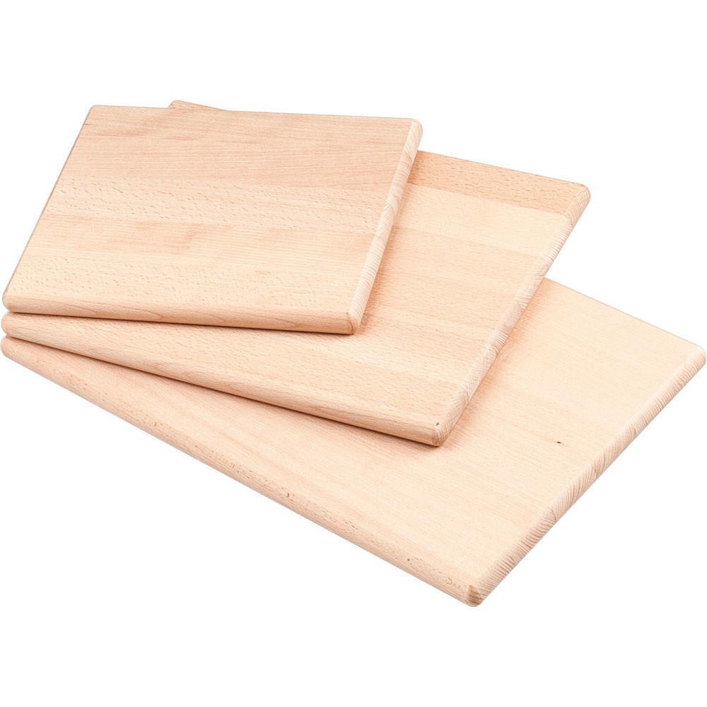 N° de l'image du produit 1 : Planche à découper Stalgast en bois, 300 x 250 x 20 mm (lxPxH)