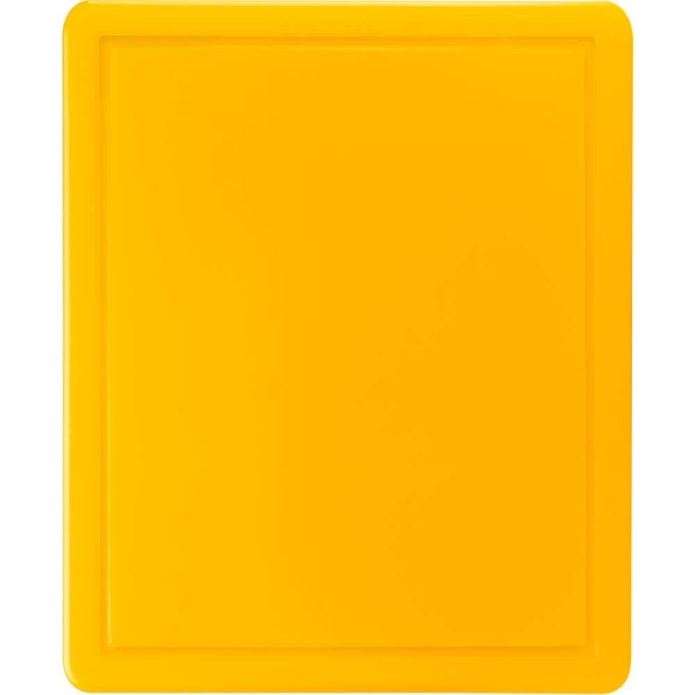 N° de l'image du produit 1 : Planche à découper Stalgast, HACCP, couleur jaune, 600 x 400 x 18 mm (lxPxH)