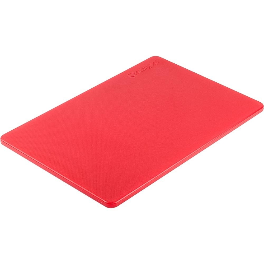 N° de l'image du produit 1 : Planche à découper Stalgast, HACCP, couleur rouge, 450 x 300 x 13 mm (lxPxH)