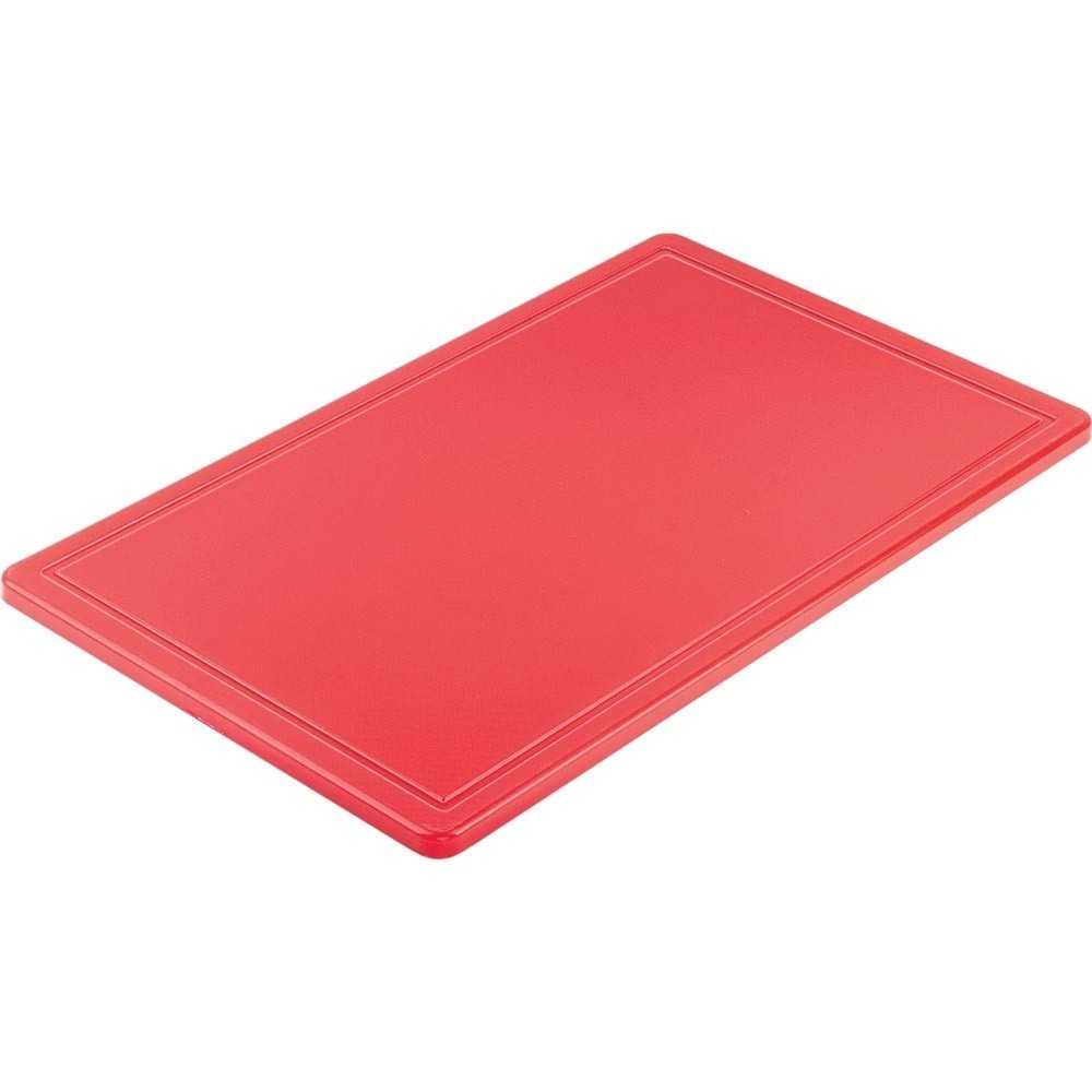 N° de l'image du produit 1 : Planche à découper Stalgast, HACCP, couleur rouge, GN1/1, épaisseur 15 mm