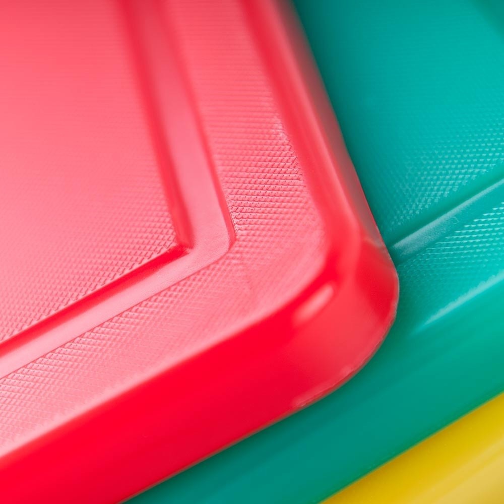 N° de l'image du produit 2 : Planche à découper Stalgast, HACCP, couleur rouge, GN1/1, épaisseur 15 mm
