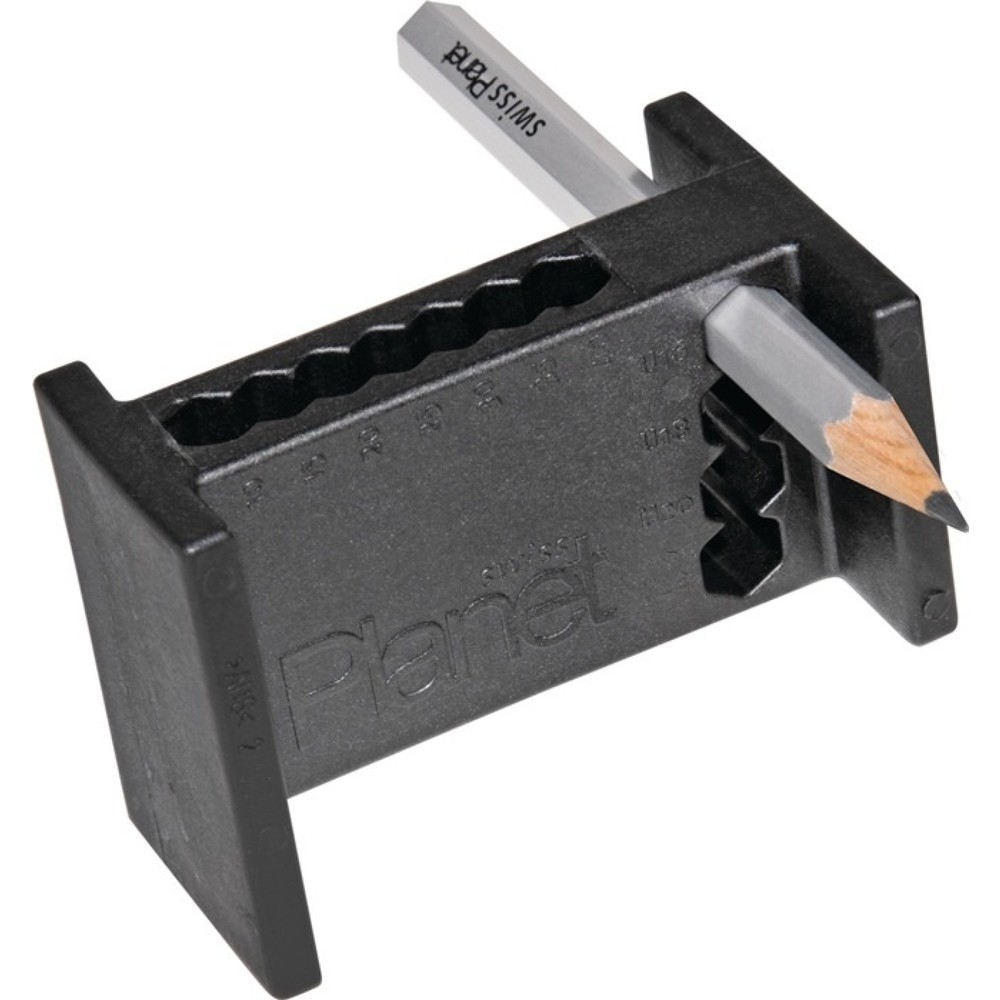 Produktabbildung: PLANET Anreisshilfe, Material Kunststoff, schwarz zu FSR 6000 / 7000