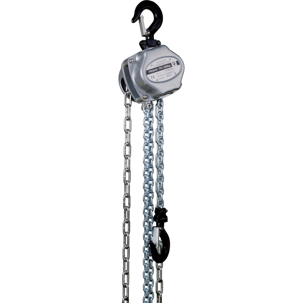 Produktabbildung: PLANETA Stirnradflaschenzug PREMIUM PRO II, TK 250 kg, 3m Hub
