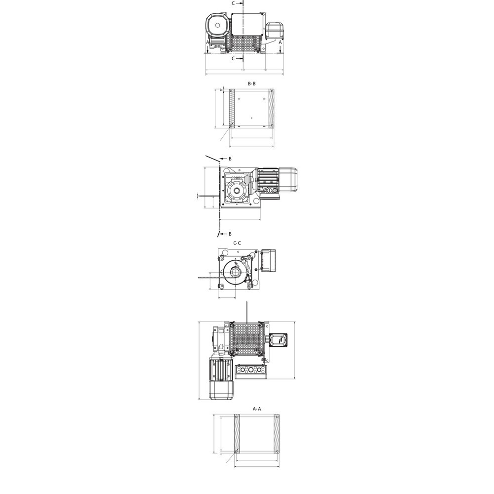 N° de l'image du produit 5 : PLANETA Treuil électrique à câble Porty-II 500, longueur de câble 40 m