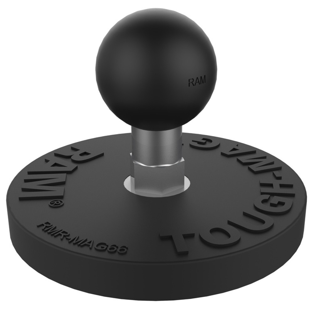 N° de l'image du produit 1 : RAM Mounts Plaque de base magnétique (ronde), B-ball (1 pouce), diamètre 66 mm
