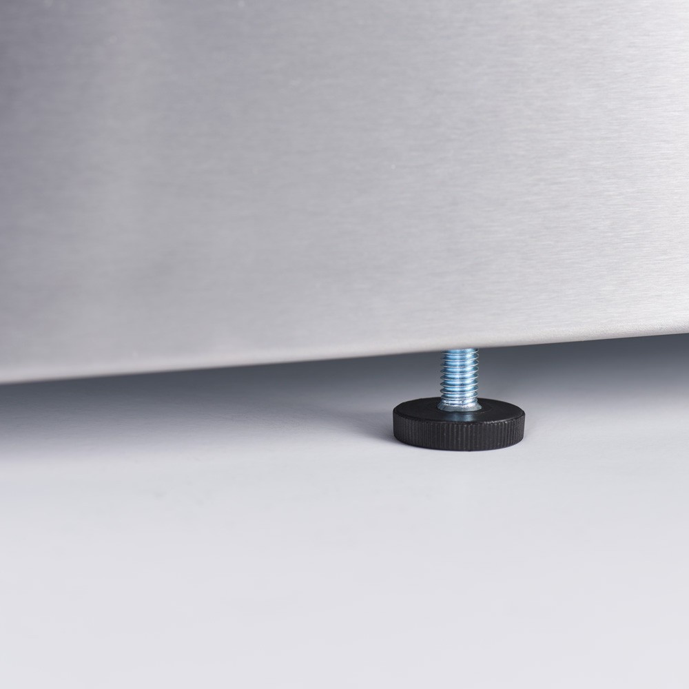 N° de l'image du produit 6 : Plaque de cuisson électrique chromée Stalgast à poser, 400 x 700 mm, surface de cuisson lisse, Série 700 ND