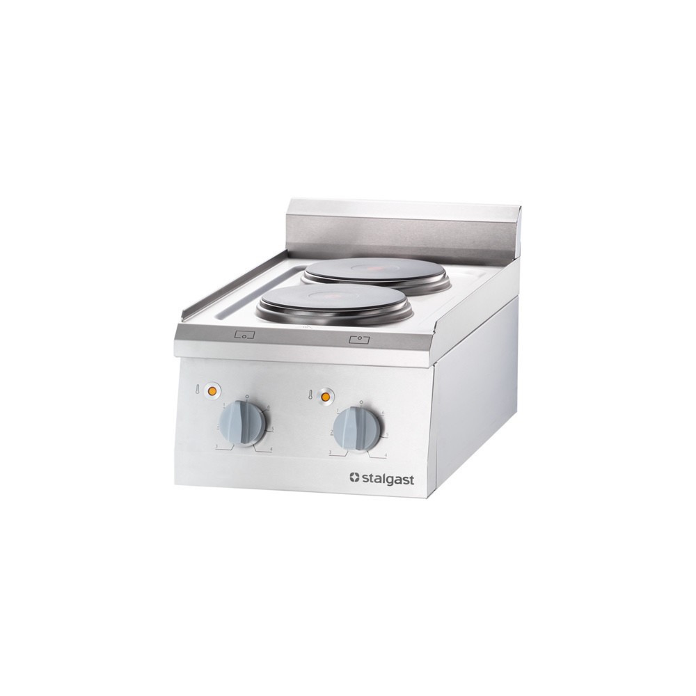 N° de l'image du produit 6 : Plaque de cuisson électrique Stalgast à poser avec 2 plaques, Série 700 ND