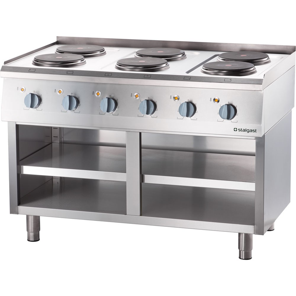 N° de l'image du produit 5 : Plaque de cuisson électrique Stalgast à poser avec 6 plaques, Série 700 ND