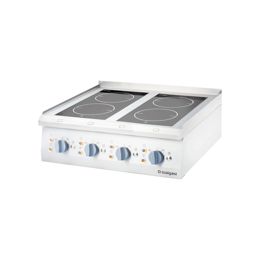 Illustration du produit: Plaque de cuisson vitrocéramique Stalgast à poser avec 4 zones de cuisson, Série 700 ND
