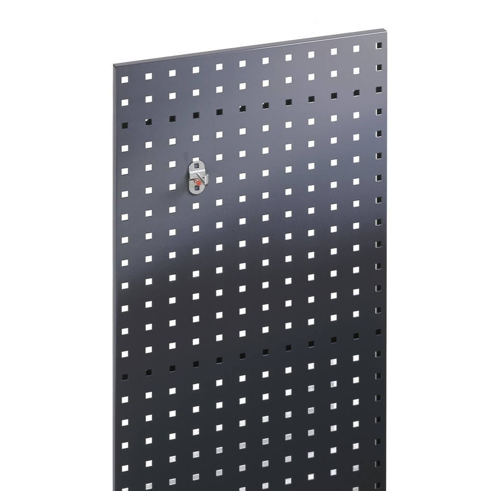 Illustration du produit: Plaque perforée, H x l 450 x 1 000 mm, noir foncé