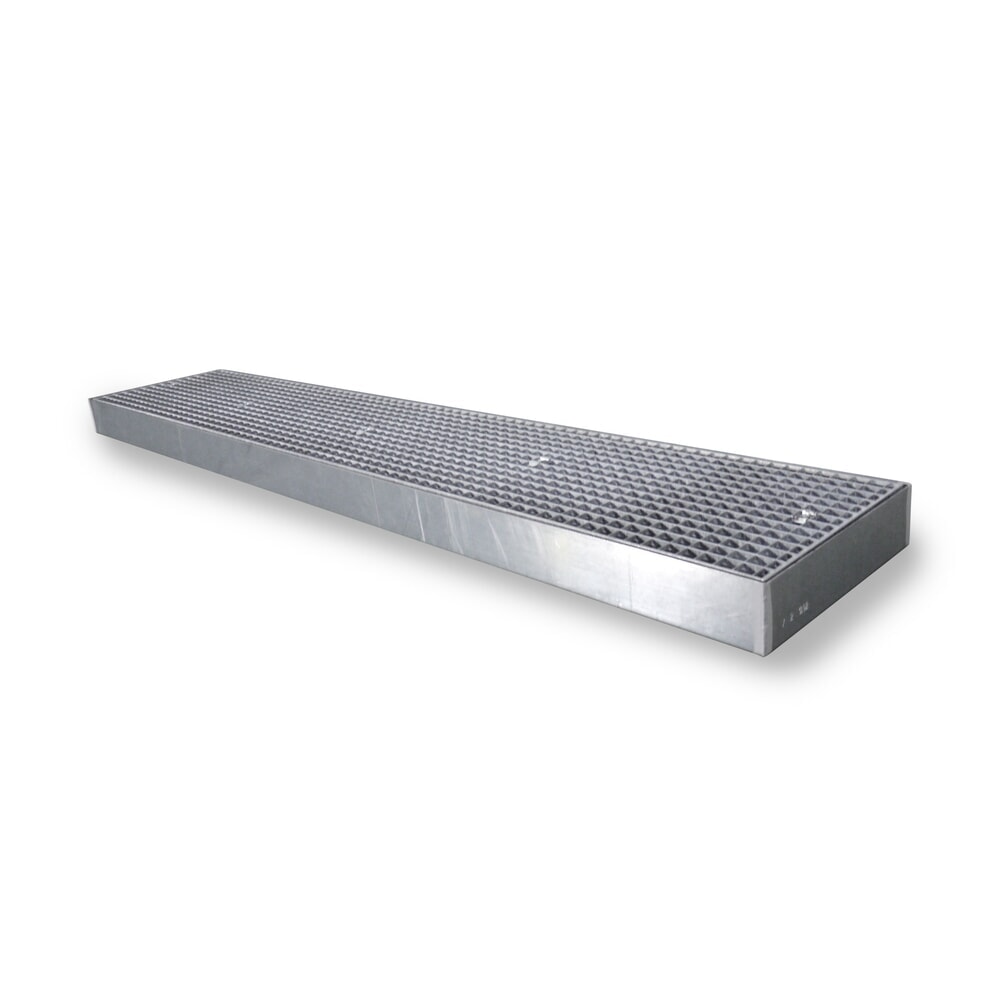 Zdjęcie produktu: Płaska wanna ociekowa ze stali, udźwig 6 500 kg/m², wys. x szer. x gł. 118 x 500 x 2500 mm
