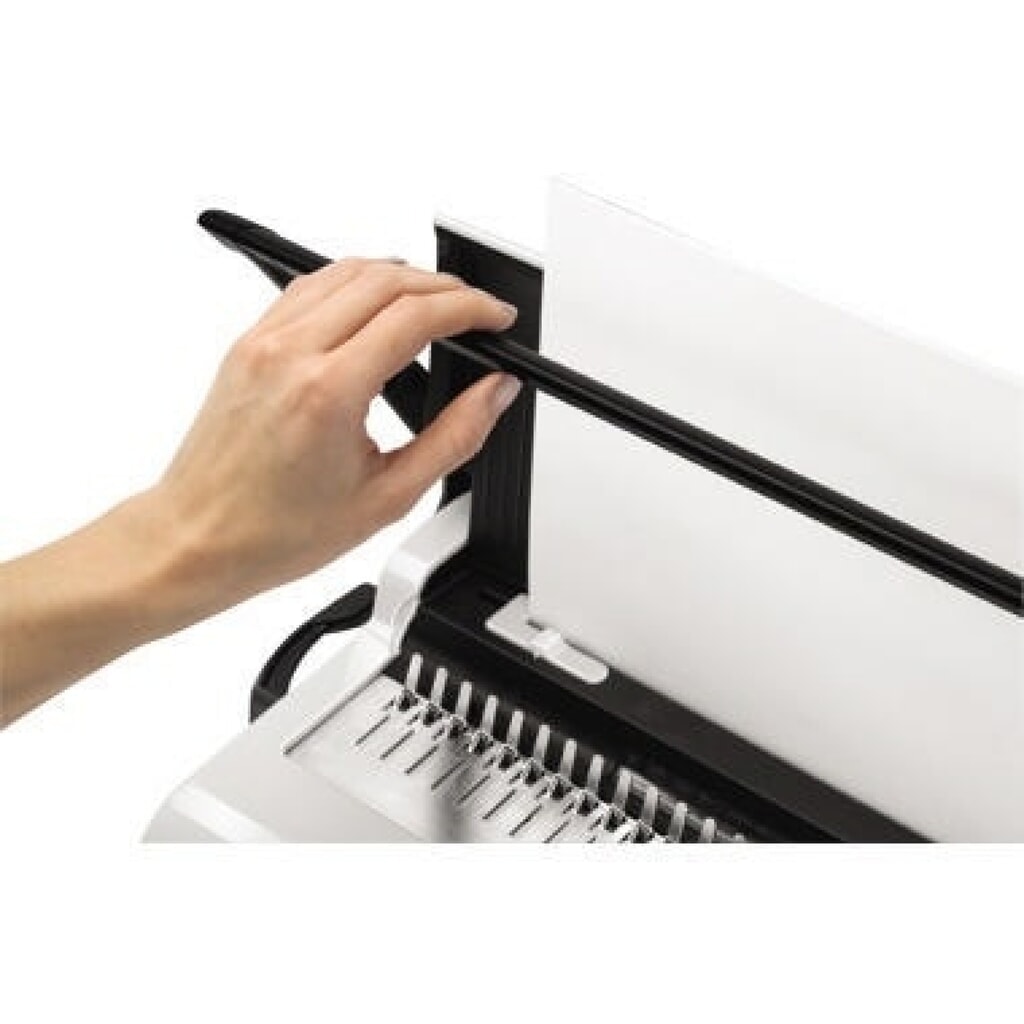 Fellowes Plastikbindegerät Star+150 5627501 max. 150Blatt weiß Produktabbildung Nr. 5: Fellowes Plastikbindegerät Star+150 5627501 max. 150Blatt weiß