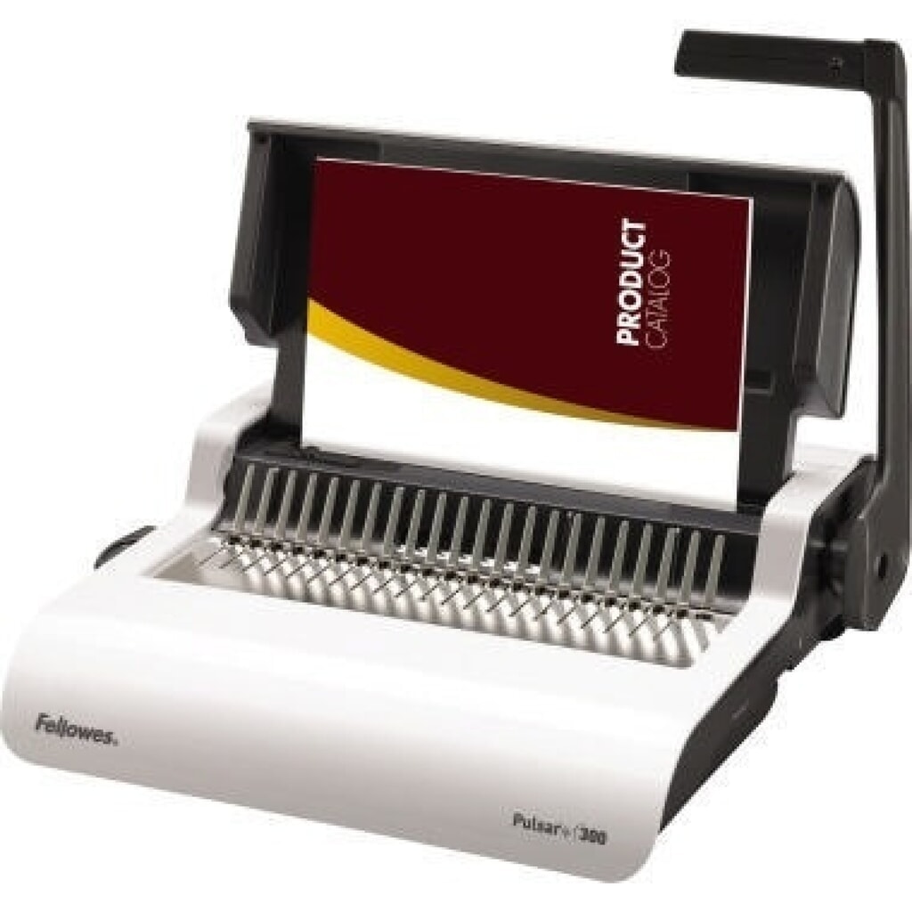 Fellowes Plastikbindegerät Pulsar+ 5627601 max. 300Blatt weiß Produktabbildung: Fellowes Plastikbindegerät Pulsar+ 5627601 max. 300Blatt weiß