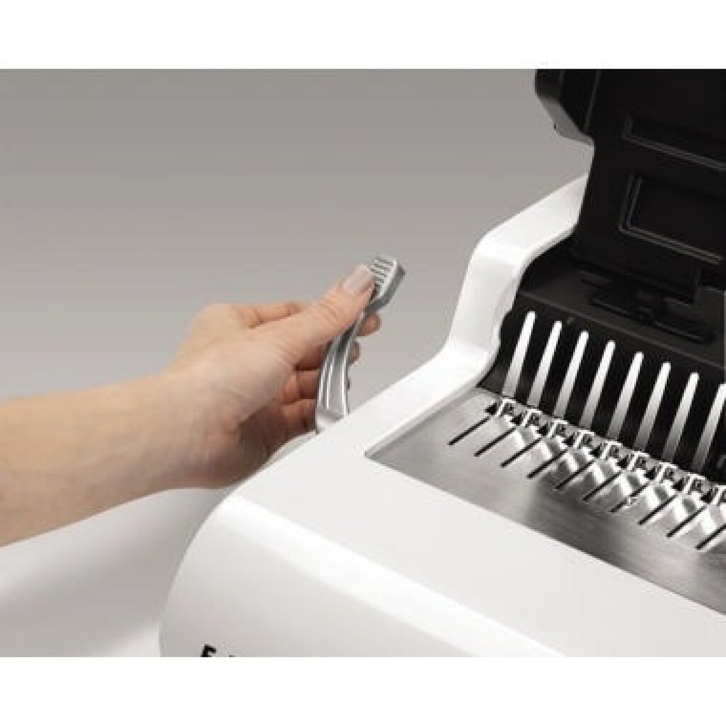 Fellowes Plastikbindegerät Pulsar E 5620701 silber Produktabbildung Nr. 3: Fellowes Plastikbindegerät Pulsar E 5620701 silber