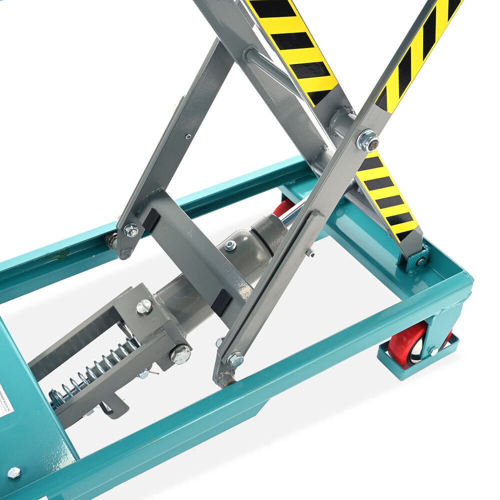 Número de imagen del producto 11: Plataforma elevadora móvil de tijera Ameise®, manillar abatible, CC 150 kg, plataforma de 700 x 450 mm