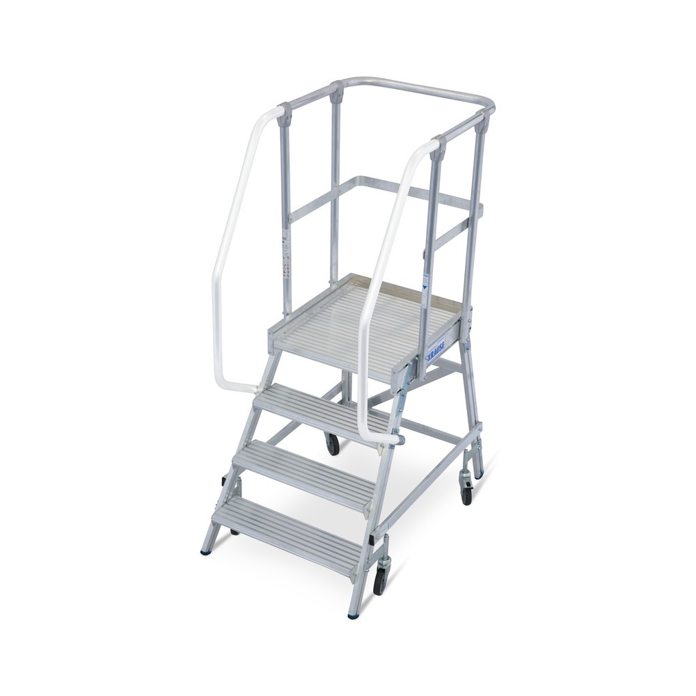 N° de l'image du produit 7 : Échelle à plate-forme KRAUSE®, mobile, hauteur déployée 0,95 m