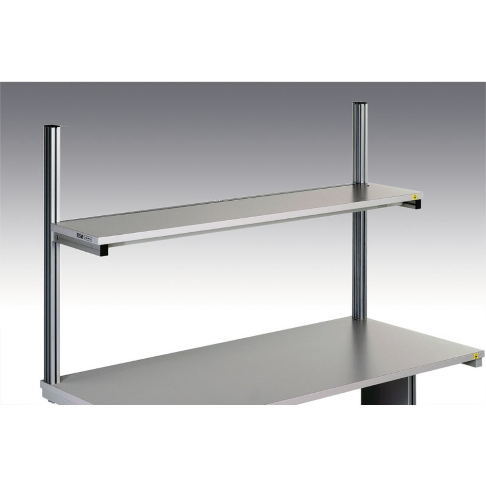 N° de l'image du produit 7 : Étagère ALH150 pour table de travail TRESTON WB, ESD, lxP 1 500 x 310 mm