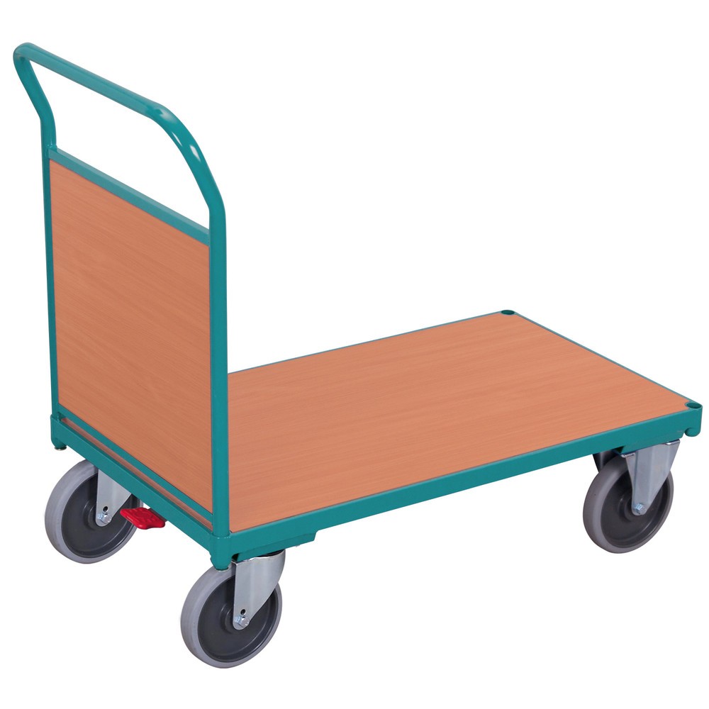 Produktabbildung Nr. 1: Plattformwagen Ameise®, mit Stirnwand, Ladefläche BxT 500 x 880 mm, mit Zentralbremse
