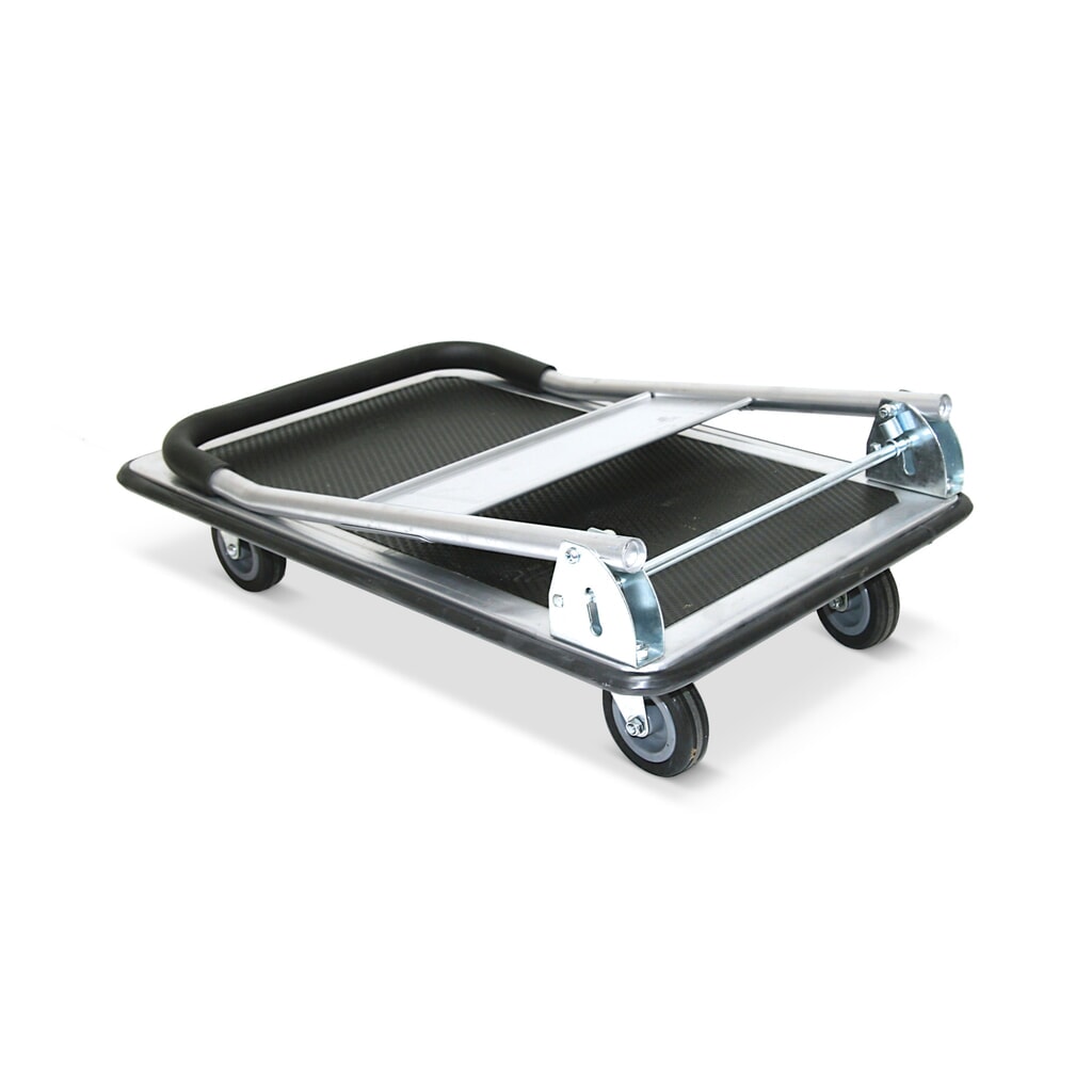 Plattformwagen BASIC, klappbar, TK 150 kg, Ladefläche 470 x 730 mm Produktabbildung Nr. 2: Plattformwagen BASIC, klappbar, TK 150 kg, Ladefläche 470 x 730 mm
