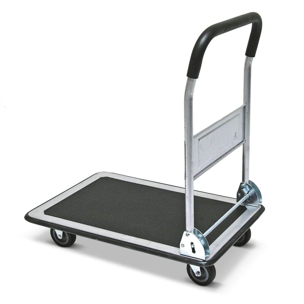 Produktabbildung Nr. 1: Plattformwagen BASIC, klappbar, TK 150 kg, Ladefläche 470 x 730 mm