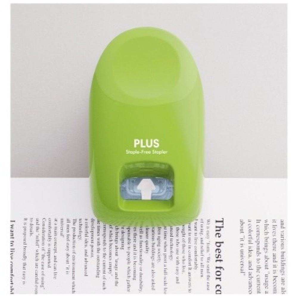 Produktabbildung Nr. 2: PLUS Japan Heftgerät 31261 klammerlos grün