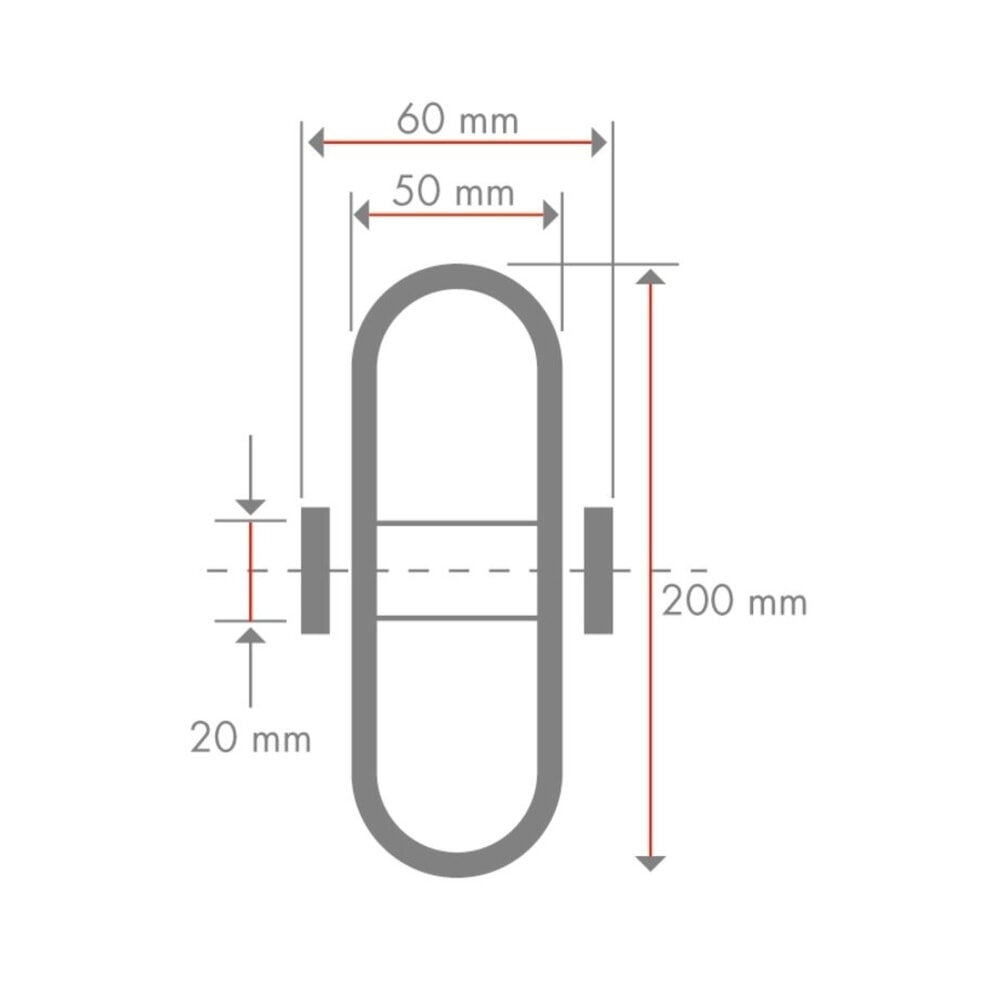 Číslo obrázka výrobku 2: Pneumatické koleso, drážkovaný profil, valčekové ložisko, Ø × šírka 200 × 50 mm, nosnosť 80 kg
