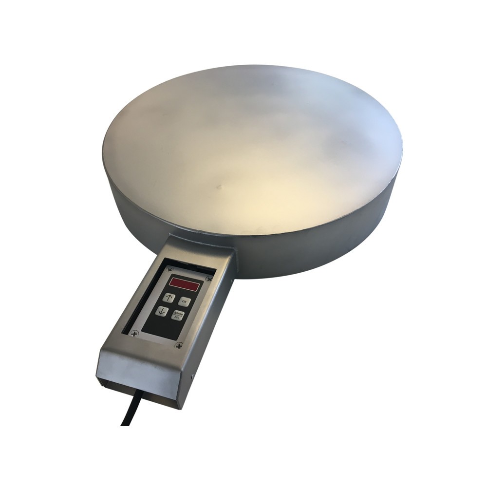 Obrázok výrobku: Podlahový sudový ohrievač Kuhlmann, 200 – 220 l, 0 – 120 ºC, 230 V, 900 W, Ø 550 mm