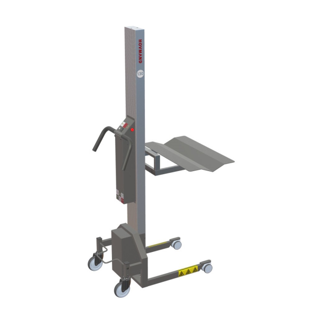 Zdjęcie produktu nr 3: Podnośnik HOVMAND z platformą Wave do rolek o masie do 100 kg, wysokość podnoszenia 1242 mm, udźwig 130 kg