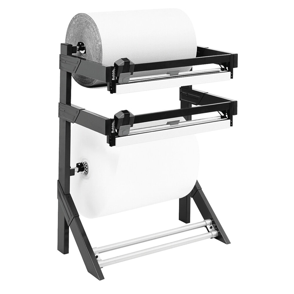 Zdjęcie produktu nr 3: Rocholz podwójny stojak do cięcia, do wysokich obciążeń, maks. ciężar rolki 150 kg, szerokość cięcia 1600 mm