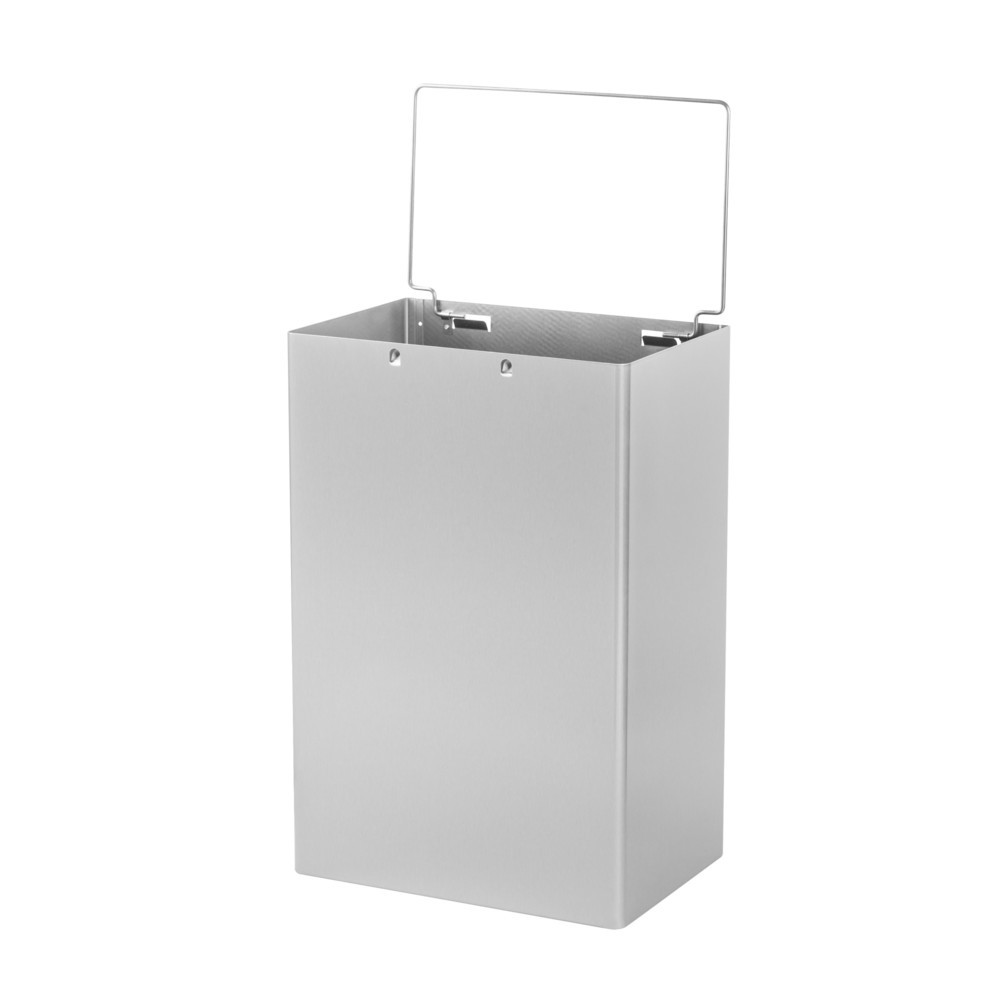 Zdjęcie produktu nr 4: Pojemnik na odpady Air-Wolf, pojemność 50 litrów, szczotkowana stal szlachetna