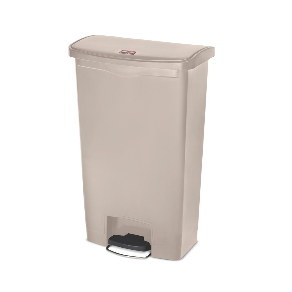 Zdjęcie produktu: Kosz na śmieci otwierany pedałem Rubbermaid® Profi, 68 l, beżowy