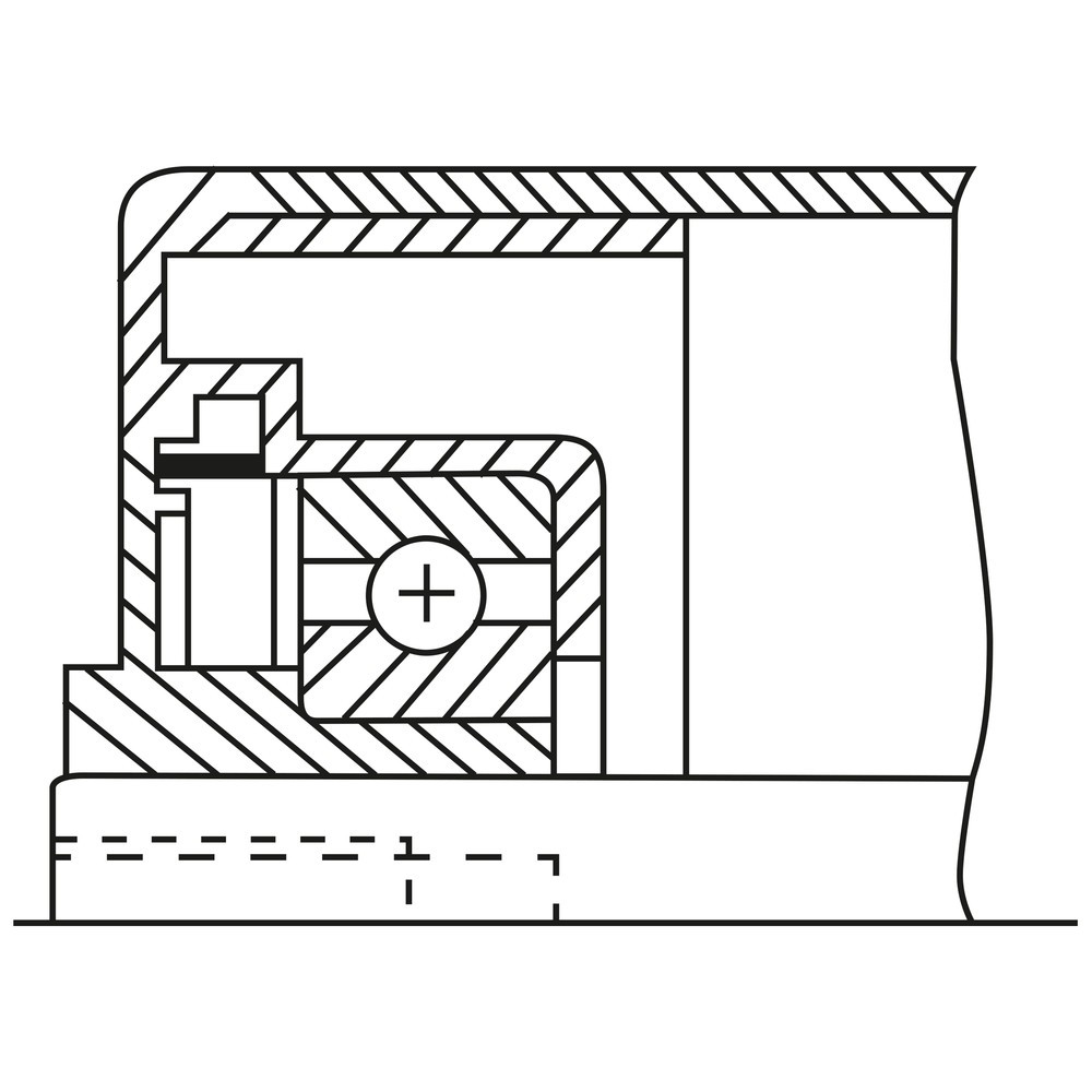 Número de imagen del producto 3: BS ROLLEN asas para transportadores de rodillos, plástico, rosca exterior, Ø 50 mm, longitud 200 mm, TK 100 kg