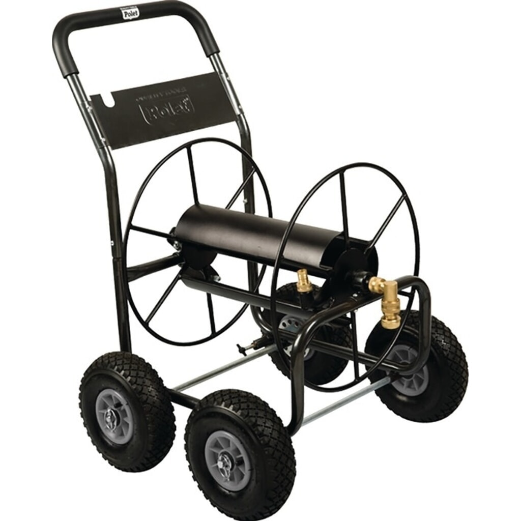 POLET Schlauchwagen 110M, pulv. Stahl, Anschlussgewinde 26,44 mm 3/4 ″ Produktabbildung: POLET Schlauchwagen 110M, pulv. Stahl, Anschlussgewinde 26,44 mm 3/4 ″