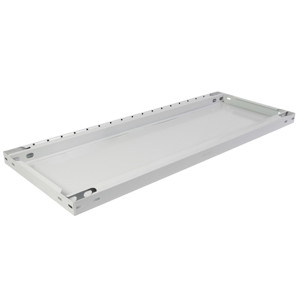 Číslo obrázku produktu 2: Police MULTIplus330 pro policový regál SCHULTE, nosnost police 330 kg, šeď světlá, ŠxH 1000 x 600 mm